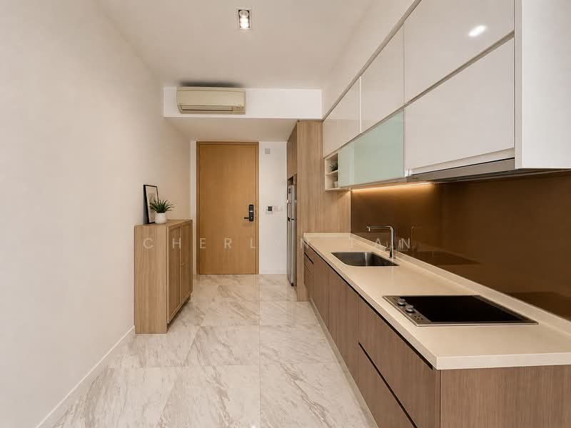 The Viridian, 6 Jalan Ampas, 1 Bedroom, 527 sqft, Condominium For Rent, by Cherlyn Tan, 500187127 - Kitchen - PropertyGuru.com.sg