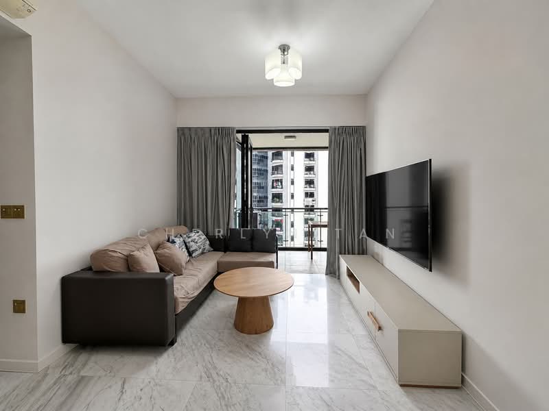 The Viridian, 6 Jalan Ampas, 1 Bedroom, 527 sqft, Condominium For Rent, by Cherlyn Tan, 500187127 - Living Room - PropertyGuru.com.sg