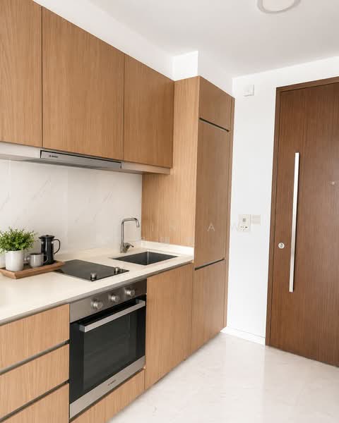 Super High Floor, Sea View Unit For Rent @ Spottiswoode 18!, , 1 Bedroom, 387 sqft, Apartment For Rent, by Kevin Aw 胡锦胜, 500187172 - Kitchen - PropertyGuru.com.sg