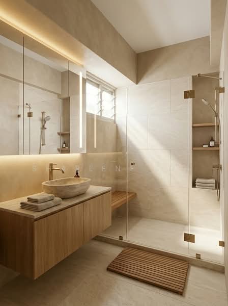 127D Kim Tian Road, 127D Kim Tian Road, 3 Bedrooms, 947 sqft, HDB Flat For Sale, by Sharlene Soh, 500187179 - Bathroom - PropertyGuru.com.sg