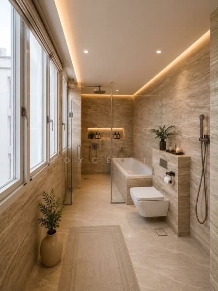 💎SSPROPERTY💎 Brand New Luxury House, 1km to Nanyang Primary School, Tanglin / Holland / Bukit Timah, 5 Bedrooms, 7,000 sqft, Semi-Detached House For Sale, by Joyce Sim, 500187184 - Bathroom - PropertyGuru.com.sg