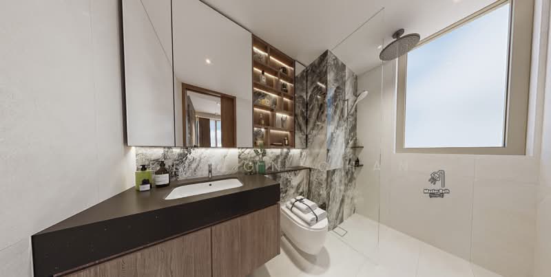 Lentor Hills Residences, 39  Lentor Hills Road, 4 Bedrooms, 1,399 sqft, Apartment For Sale, by Lee Hon Chan, 500187232 - Bathroom - PropertyGuru.com.sg