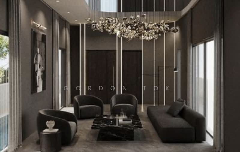 Brand new detached house available to view, , 5 Bedrooms, 9,280 sqft, Detached House For Sale, by Gordon Tok, 500187243 - Living Room - PropertyGuru.com.sg