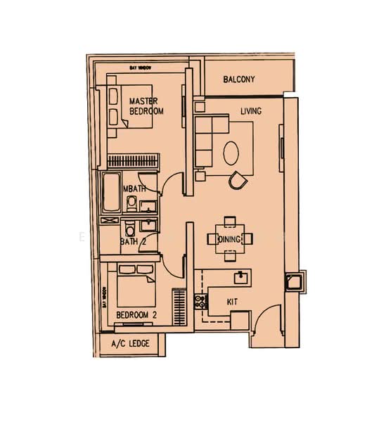 Marina Bay Residences, 18 Marina Boulevard, 2 Bedrooms, 1,055 sqft, Condominium For Rent, by Elaine Goh, 500187252 - PropertyGuru.com.sg