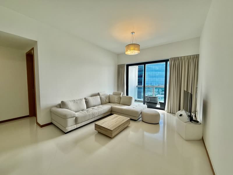 Marina Bay Residences, 18 Marina Boulevard, 2 Bedrooms, 1,055 sqft, Condominium For Rent, by Elaine Goh, 500187252 - Living Room - PropertyGuru.com.sg