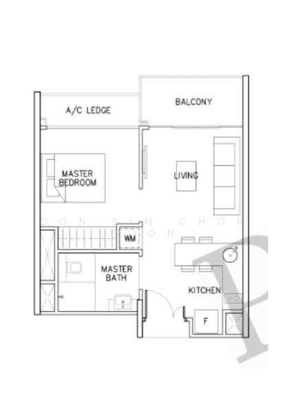 Ripple Bay, 4 Pasir Ris Link, 1 Bedroom, 484 sqft, Condominium For Rent, by Don Sim Chor Boon, 500187284 - PropertyGuru.com.sg