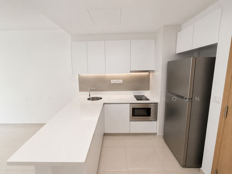 Ripple Bay, 4 Pasir Ris Link, 1 Bedroom, 484 sqft, Condominium For Rent, by Don Sim Chor Boon, 500187284 - Kitchenette - PropertyGuru.com.sg