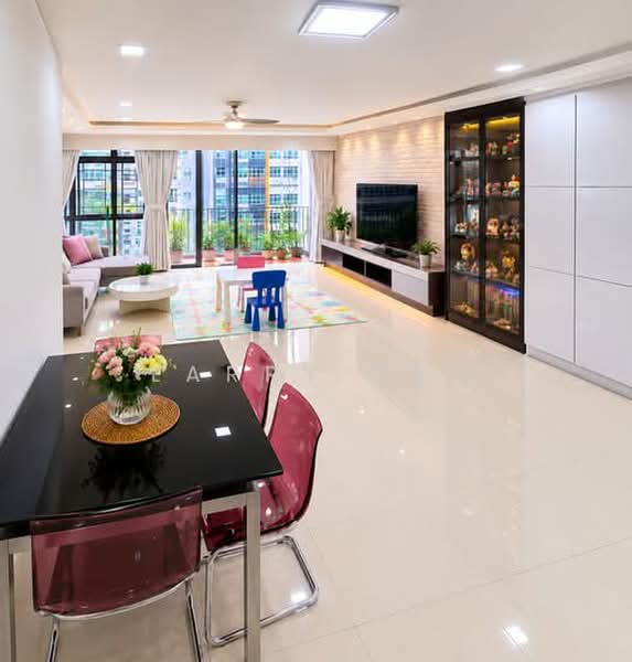 335B Anchorvale Crescent, 335B Anchorvale Crescent, 2 Bedrooms, 1,238 sqft, HDB Flat For Sale, by Larry Tan, 500187287 - Living Room - PropertyGuru.com.sg