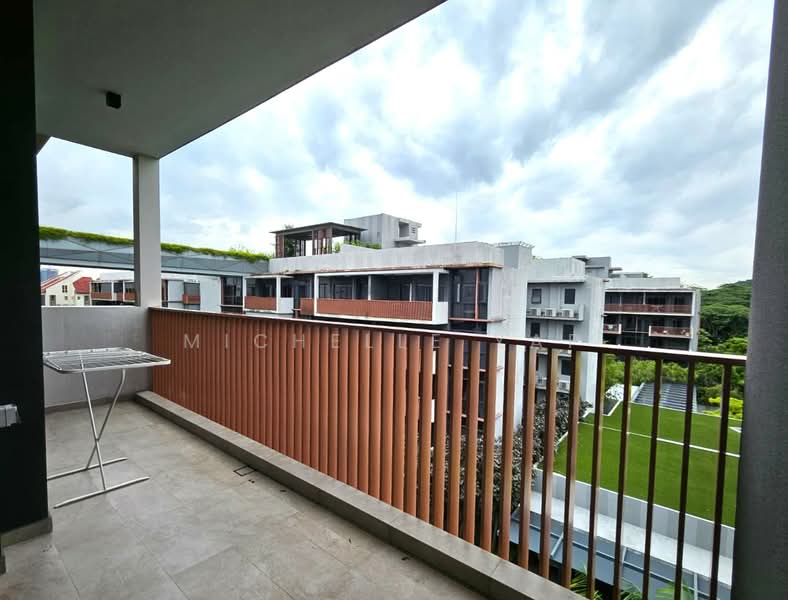 Royalgreen, 2 Anamalai Avenue, 3 Bedrooms, 1,076 sqft, Condominium For Rent, by Michelle Yap, 500187329 - Balcony - PropertyGuru.com.sg