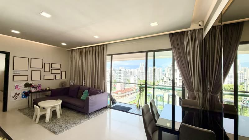 Ecoville, 10 Martaban Road, 3 Bedrooms, 1,184 sqft, Apartment For Sale, by Melvin Sim, 500187345 - Living Room - PropertyGuru.com.sg