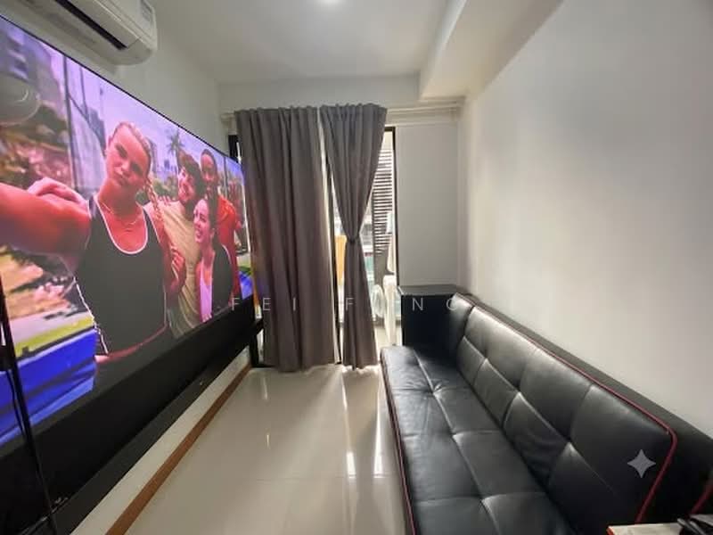 Guillemard Edge, 38 Lorong 30 Geylang, 1 Bedroom, 441 sqft, Condominium For Rent, by Fei Fong, 500187346 - Living Room - PropertyGuru.com.sg