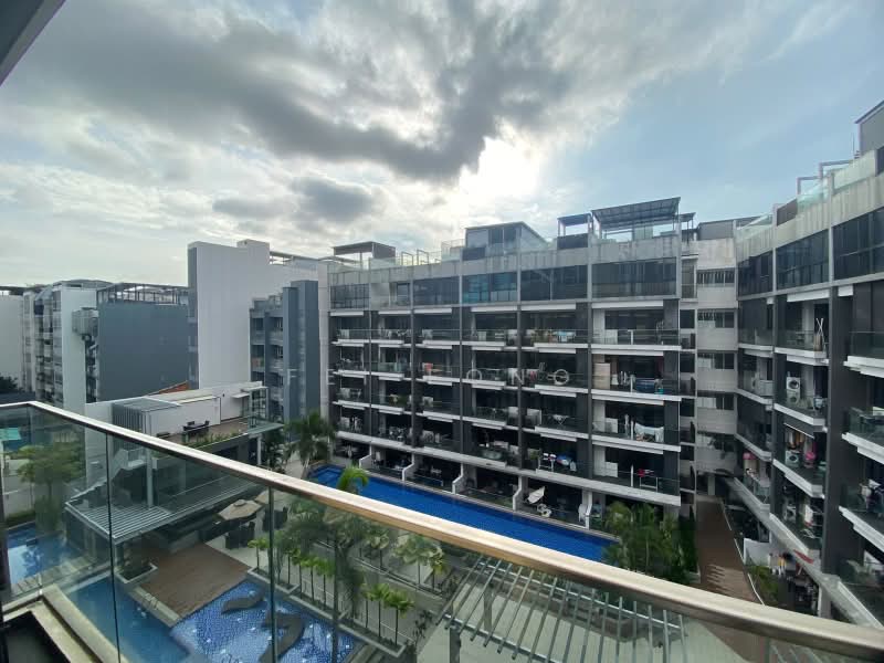 Guillemard Edge, 38 Lorong 30 Geylang, 1 Bedroom, 441 sqft, Condominium For Rent, by Fei Fong, 500187346 - Balcony - PropertyGuru.com.sg