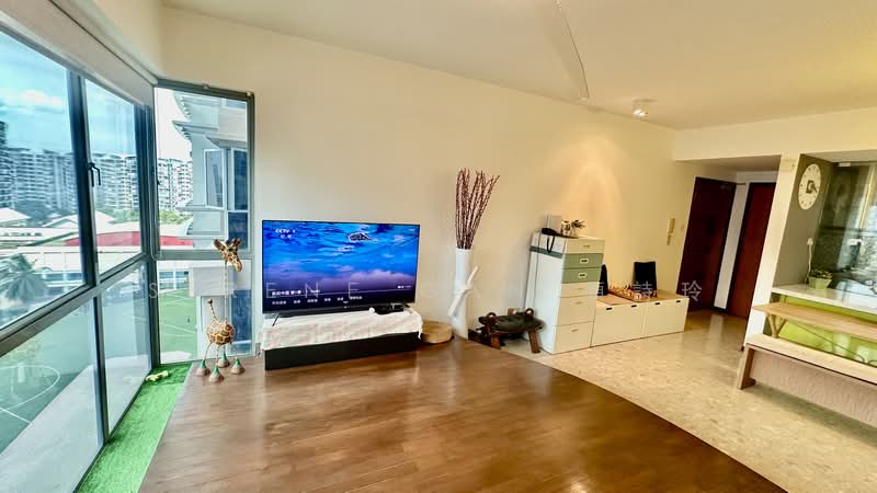 The Florida, 76 Hougang Avenue 7, 3 Bedrooms, 1,216 sqft, Condominium For Sale, by Serene Gan 顏詩玲, 500187363 - Living Room - PropertyGuru.com.sg