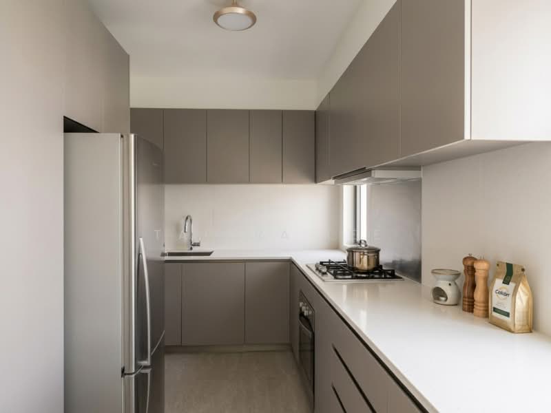 Waterwoods, Punggol Field Walk, 4 Bedrooms, 1,281 sqft, Executive Condominium For Rent, by Taedra Lee, 500187367 - Kitchen - PropertyGuru.com.sg