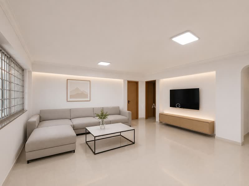 254 Yishun Ring Road, 254 Yishun Ring Road, 3 Bedrooms, 1,125 sqft, HDB Flat For Sale, by George Yang, 500187368 - Living Room - PropertyGuru.com.sg