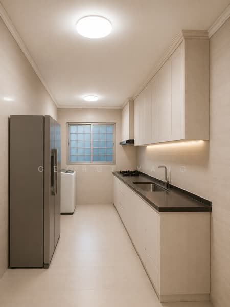 254 Yishun Ring Road, 254 Yishun Ring Road, 3 Bedrooms, 1,125 sqft, HDB Flat For Sale, by George Yang, 500187368 - Kitchen - PropertyGuru.com.sg