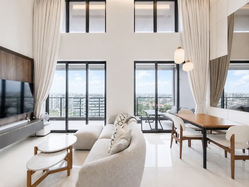Affinity At Serangoon, 30 Serangoon North Avenue 1, 4 Bedrooms, 1,582 sqft, Condominium For Sale, by Tricia Ong, 500187380 - Living Room - PropertyGuru.com.sg