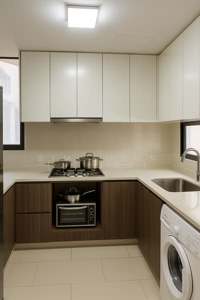 La Fiesta, 74 Sengkang Square, 3 Bedrooms, 840 sqft, Condominium For Sale, by Sim Sujun (Jelene), 500187381 - Kitchen - PropertyGuru.com.sg