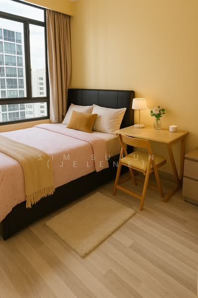 La Fiesta, 74 Sengkang Square, 3 Bedrooms, 840 sqft, Condominium For Sale, by Sim Sujun (Jelene), 500187381 - Common Bedroom - PropertyGuru.com.sg