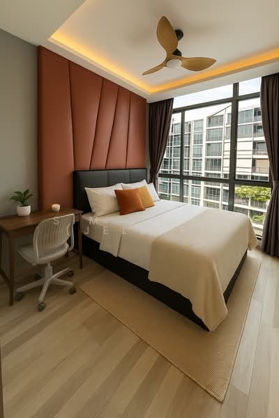 La Fiesta, 74 Sengkang Square, 3 Bedrooms, 840 sqft, Condominium For Sale, by Sim Sujun (Jelene), 500187381 - Master Bedroom - PropertyGuru.com.sg