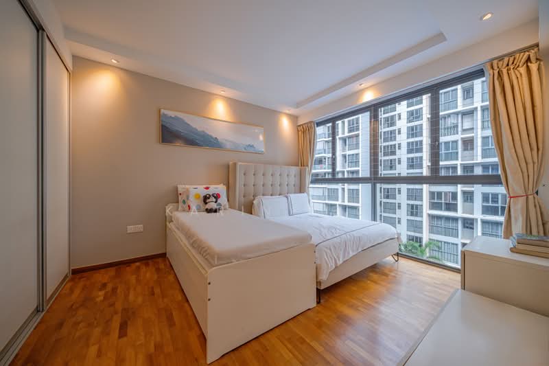 Twin Fountains, 17A Woodlands Avenue 6, 3 Bedrooms, 1,195 sqft, Executive Condominium For Sale, by Karin Teo, 500187387 - Bedroom - PropertyGuru.com.sg