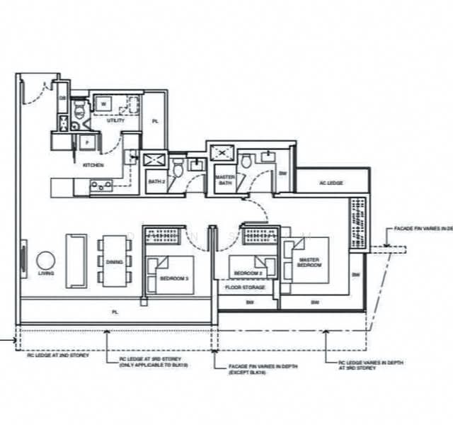 Coco Palms, 27 Pasir Ris Grove, 3 Bedrooms, 1,098 sqft, Condominium For Rent, by Dennis Lim, 500187393 - PropertyGuru.com.sg