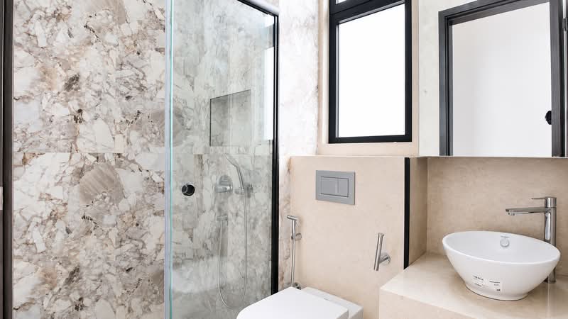 ⭐️⭐️LANDED7772@ Hillside Brand New Corner Terrace, Hillside Drive, Yio Chu Kang, 5 Bedrooms, 5,463 sqft, Corner Terrace For Sale, by Joshua Loo, 500187395 - Bathroom - PropertyGuru.com.sg