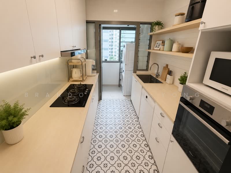 678A Punggol Drive, 678A Punggol Drive, 3 Bedrooms, 1,001 sqft, HDB Flat For Sale, by Brandon Choi Yong Suk, 500187407 - Kitchen - PropertyGuru.com.sg
