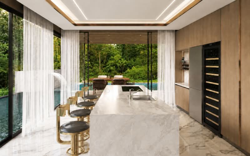 ❤️ BAN GUAN PARK BRAND NEW SEMI D! DOUBLE VOLUME LIVING!, Greenleaf View / Greenleaf Rise / Holland Road / Maryland Drive / Ming Teck Park, 7 Bedrooms, 9,489 sqft, Semi-Detached House For Sale, by Li Rong Teh, 500187427 - Kitchen - PropertyGuru.com.sg