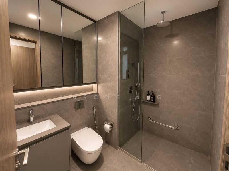 Myra, 9 Meyappa Chettiar Road, 2 Bedrooms, 732 sqft, Condominium For Sale, by Marcus Ang, 500187468 - Bathroom - PropertyGuru.com.sg
