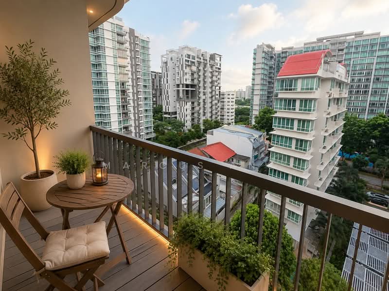 Myra, 9 Meyappa Chettiar Road, 2 Bedrooms, 732 sqft, Condominium For Sale, by Marcus Ang, 500187468 - Balcony - PropertyGuru.com.sg