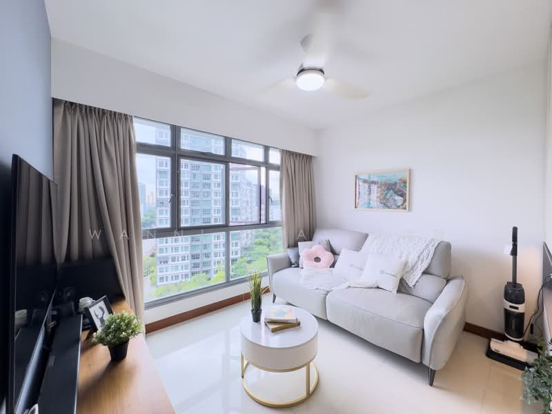 315B Punggol Way, 315B Punggol Way, 2 Bedrooms, 732 sqft, HDB Flat For Sale, by Wanni Chan 陈寀颖, 500187488 - Living Room - PropertyGuru.com.sg