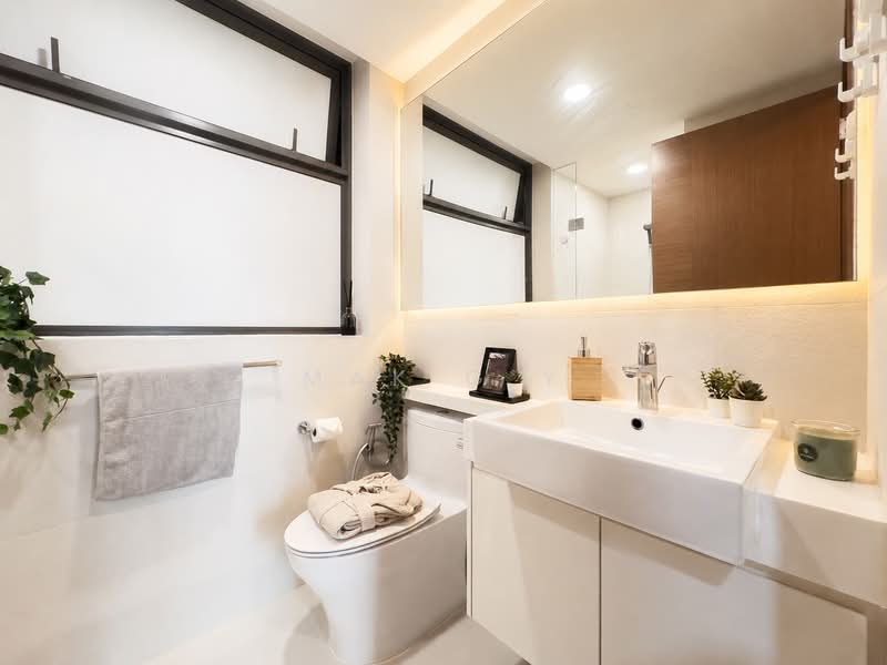 The Topiary, 17 Fernvale Lane, 3 Bedrooms, 1,055 sqft, Executive Condominium For Sale, by Mak G Y, 500187497 - Bathroom - PropertyGuru.com.sg