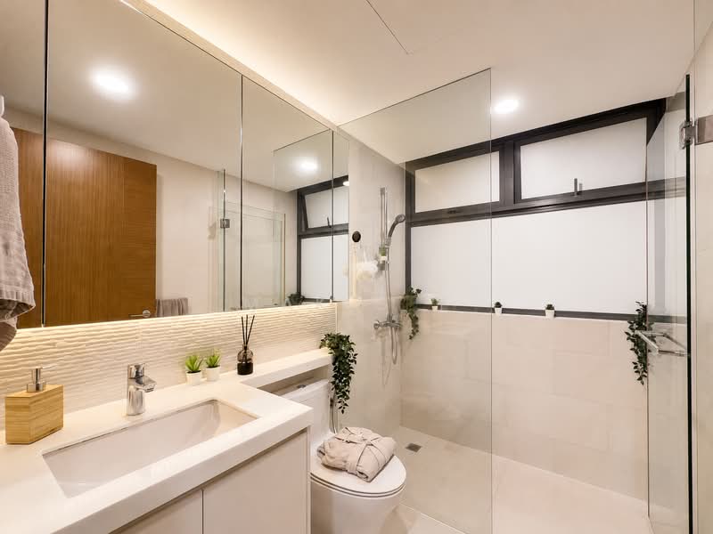The Topiary, 17 Fernvale Lane, 3 Bedrooms, 1,055 sqft, Executive Condominium For Sale, by Mak G Y, 500187497 - Bathroom - PropertyGuru.com.sg