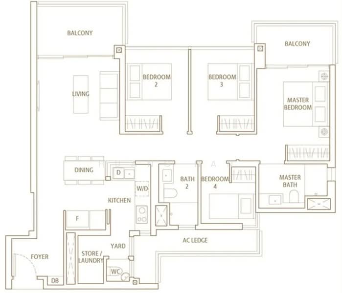 JadeScape, 12 Shunfu Road, 4 Bedrooms, 1,259 sqft, Condominium For Rent, by Huang Han, 500187511 - PropertyGuru.com.sg