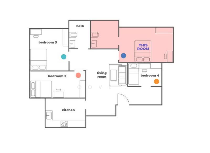 Ville Royale, 310 River Valley Road, Room Rental, 203 sqft, Condominium For Rent, by Cove, 500187516 - PropertyGuru.com.sg