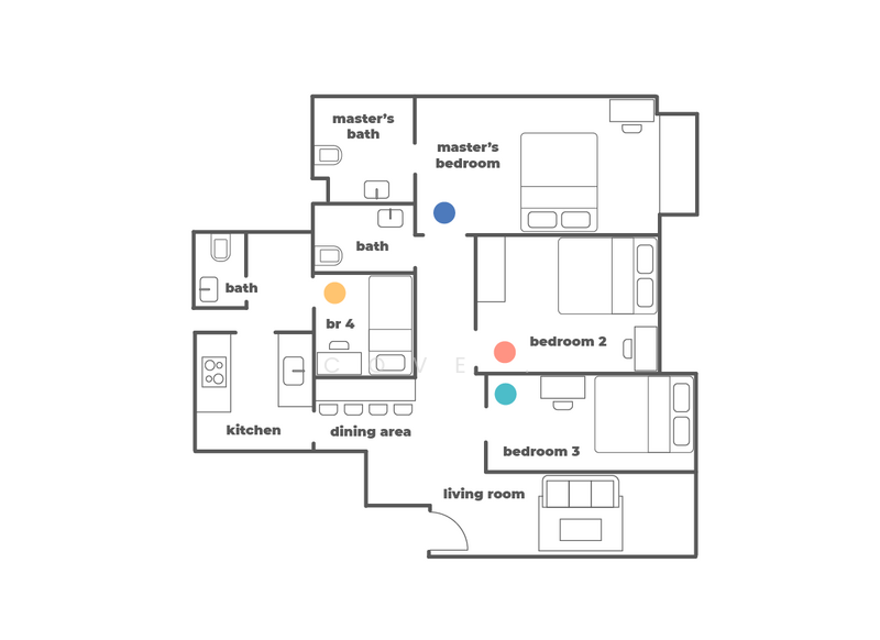 Nineteen Shelford, 19 Shelford Road, Room Rental, 180 sqft, Condominium For Rent, by Cove, 500187532 - PropertyGuru.com.sg