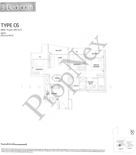 Queens Peak, 1 Dundee Road, 3 Bedrooms, 807 sqft, Condominium For Rent, by Tan Hui Shan, 500187578 - PropertyGuru.com.sg