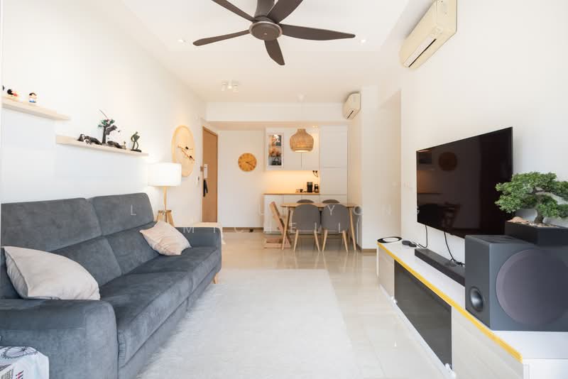 The Vales, 79 Anchorvale Crescent, 3 Bedrooms, 915 sqft, Condominium For Sale, by Loh Hui Yong Michelle, 500187616 - Living Room - PropertyGuru.com.sg
