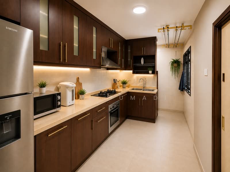 20 Jalan Membina, 20 Jalan Membina, 3 Bedrooms, 968 sqft, HDB Flat For Sale, by Shah Jumadi, 500187634 - Kitchen - PropertyGuru.com.sg