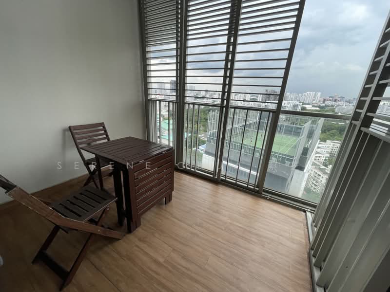 Seahill, West Coast Crescent, 1 Bedroom, 517 sqft, Condominium For Sale, by Serene Chua 蔡芝玲, 500187641 - Balcony - PropertyGuru.com.sg