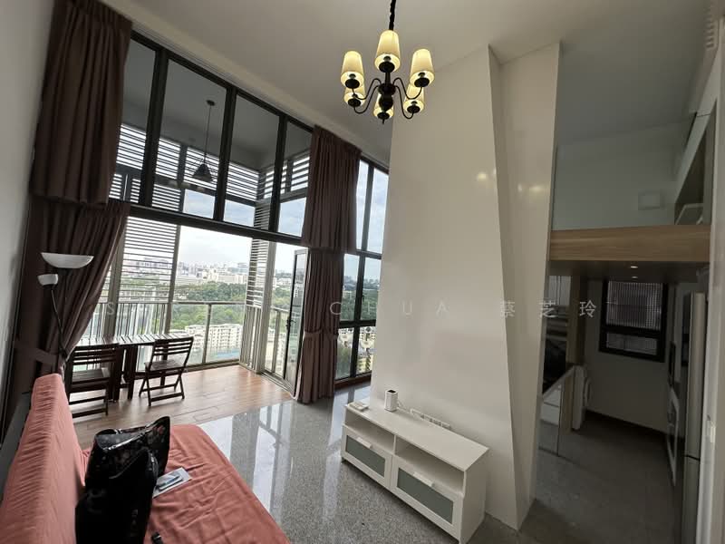 Seahill, West Coast Crescent, 1 Bedroom, 517 sqft, Condominium For Sale, by Serene Chua 蔡芝玲, 500187641 - Living Room - PropertyGuru.com.sg