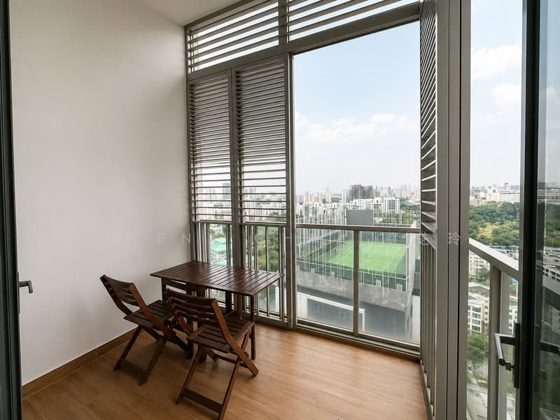 Seahill, West Coast Crescent, 1 Bedroom, 517 sqft, Condominium For Sale, by Serene Chua 蔡芝玲, 500187641 - Balcony - PropertyGuru.com.sg