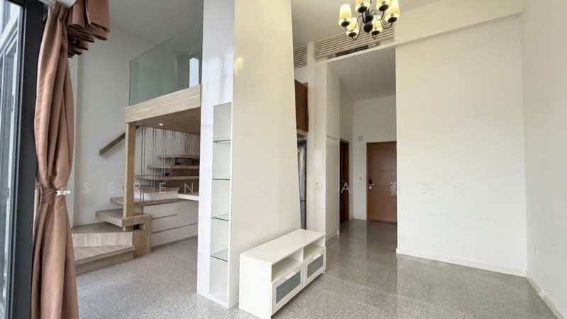 Seahill, West Coast Crescent, 1 Bedroom, 517 sqft, Condominium For Sale, by Serene Chua 蔡芝玲, 500187641 - Living Room - PropertyGuru.com.sg