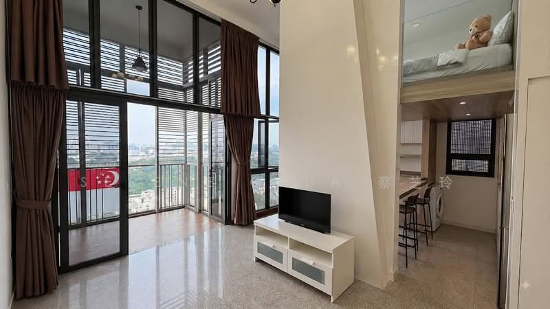 Seahill, West Coast Crescent, 1 Bedroom, 517 sqft, Condominium For Sale, by Serene Chua 蔡芝玲, 500187641 - Living Room - PropertyGuru.com.sg