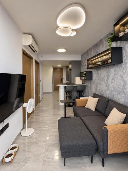 Affinity At Serangoon, Hougang / Punggol / Sengkang, 1 Bedroom, 538 sqft, Condominium For Sale, by Zi Yang, 500187664 - Living Room - PropertyGuru.com.sg