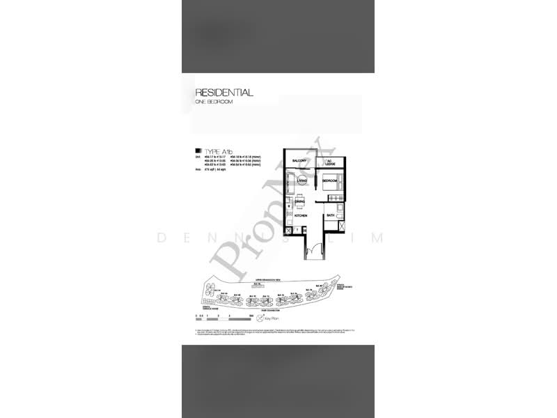 Kingsford Waterbay, 70 Upper Serangoon View, 1 Bedroom, 474 sqft, Condominium For Sale, by Dennis Lim, 500187685 - PropertyGuru.com.sg