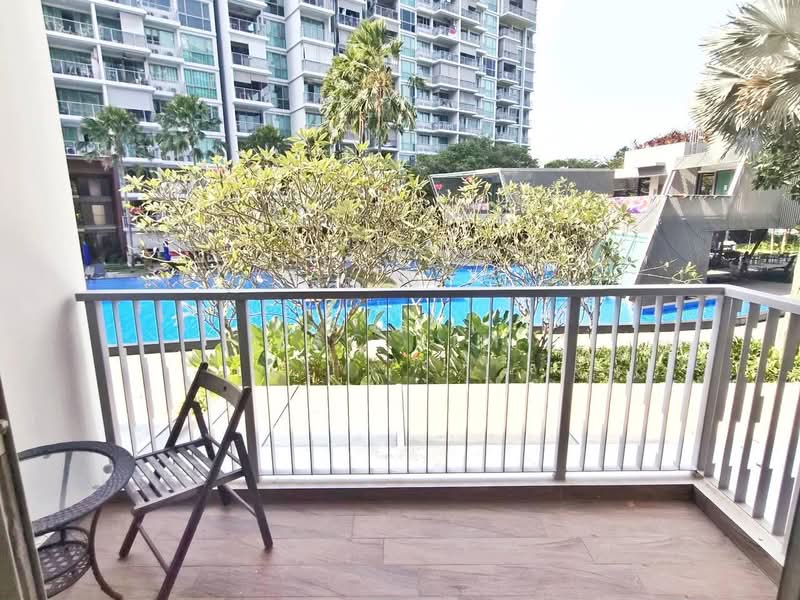 Ripple Bay, 6 Pasir Ris Link, 1 Bedroom, 484 sqft, Condominium For Rent, by Zac Lim, 500187690 - Balcony - PropertyGuru.com.sg