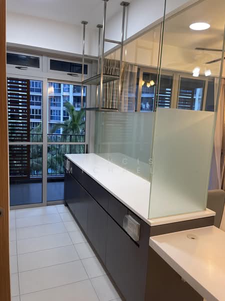 Q Bay Residences, 5 Tampines Street 86, 3 Bedrooms, 1,119 sqft, Condominium For Sale, by Francis Michael, 500187693 - Balcony - PropertyGuru.com.sg