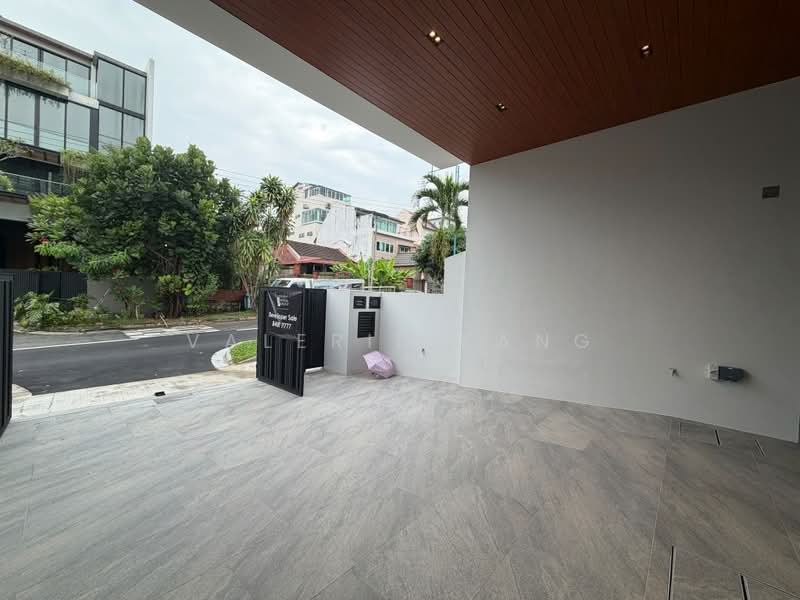Brand New, Freehold Terrace with Lift and Attic, newly TOP 2026, Brand New, 3.5 Storey Freehold Terrace with Lift & Attic, TOP 2026, Ready to Move in, 5 Bedrooms, 4,834 sqft, Terraced House For Sale, by Valerie Kang, 500187695 - Exterior - PropertyGuru.com.sg